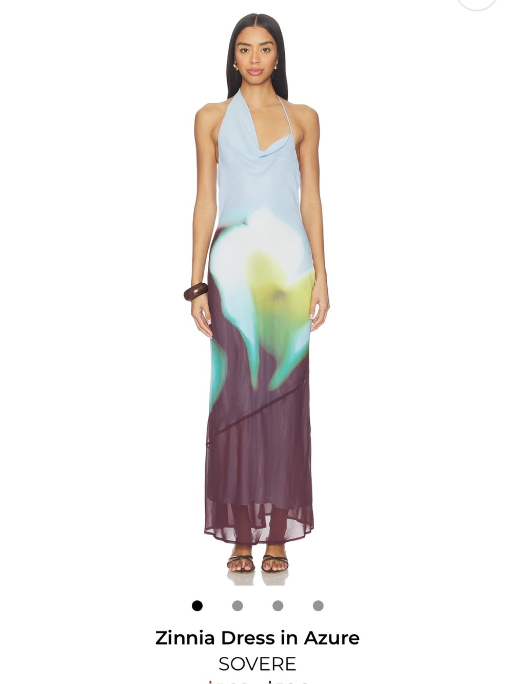 Sovere Zinnia Halter Maxi Dress